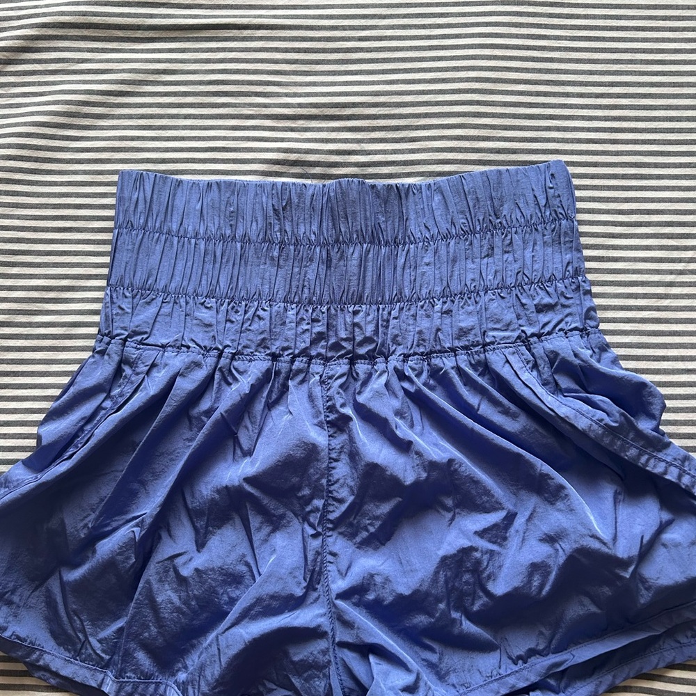 Free People The Way Home Athletic Shorts with Elastic Waistband